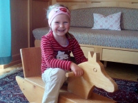 Spielecke mit verschiedenen Spielsachen sorgen fr Zeitvertreib